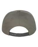 Yupoong 6007 Five-Panel Flat-Bill Snapback Hat