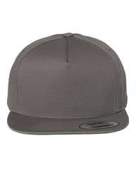 Yupoong 6007 Five-Panel Flat-Bill Snapback Hat