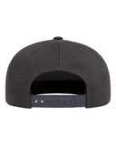 YP Classics Yupoong 6007 Five-Panel Flat-Bill Snapback Hat 6007