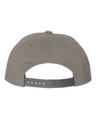 Yupoong 6007 Five-Panel Flat-Bill Snapback Hat