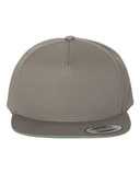 Yupoong 6007 Five-Panel Flat-Bill Snapback Hat