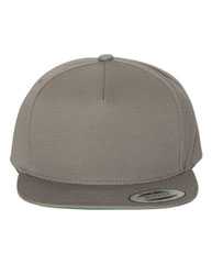 Yupoong 6007 Five-Panel Flat-Bill Snapback Hat