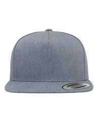 Yupoong 6007 Five-Panel Flat-Bill Snapback Hat