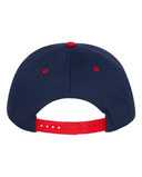 Yupoong 6007 Five-Panel Flat-Bill Snapback Hat