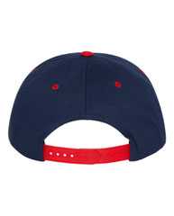 Yupoong 6007 Five-Panel Flat-Bill Snapback Hat