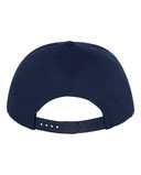 YP Classics Yupoong 6007 Five-Panel Flat-Bill Snapback Hat 6007