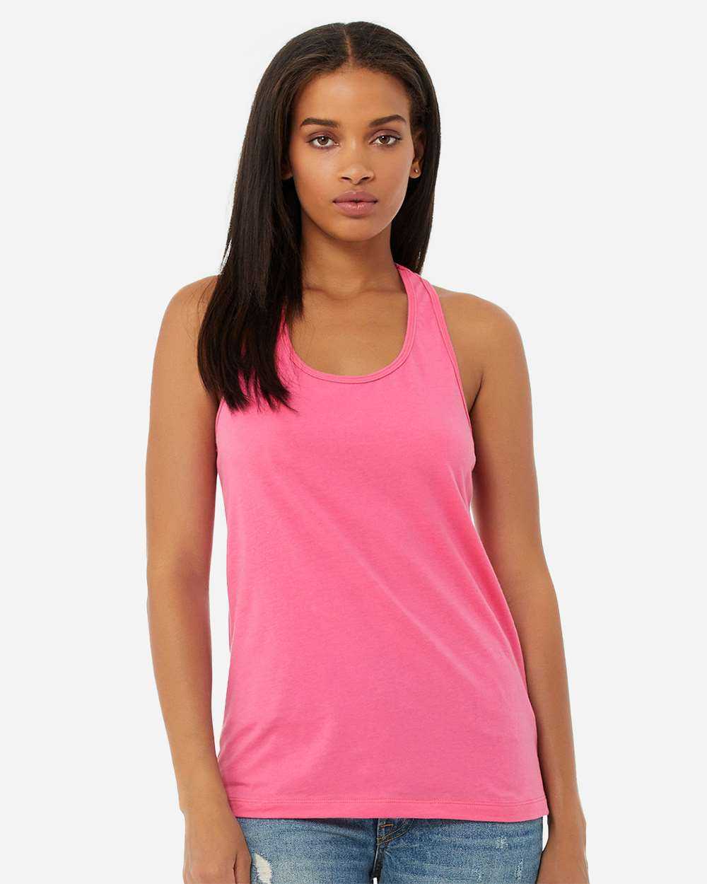 BELLA + CANVAS Women's Jersey Racerback Tank 6008B