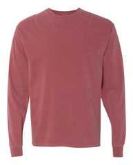 Garment-Dyed Heavyweight Long Sleeve T-Shirt