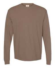 Garment-Dyed Heavyweight Long Sleeve T-Shirt