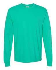 Garment-Dyed Heavyweight Long Sleeve T-Shirt