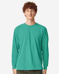 Garment-Dyed Heavyweight Long Sleeve T-Shirt