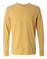 Garment-Dyed Heavyweight Long Sleeve T-Shirt