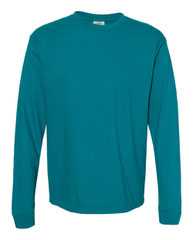 Garment-Dyed Heavyweight Long Sleeve T-Shirt