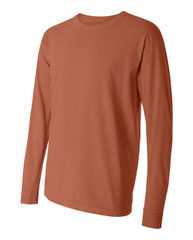 Garment-Dyed Heavyweight Long Sleeve T-Shirt