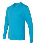Triblend Hooded Long Sleeve Pullover