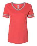 JERZEES Women's Varsity Triblend V-Neck T-Shirt 602WVR