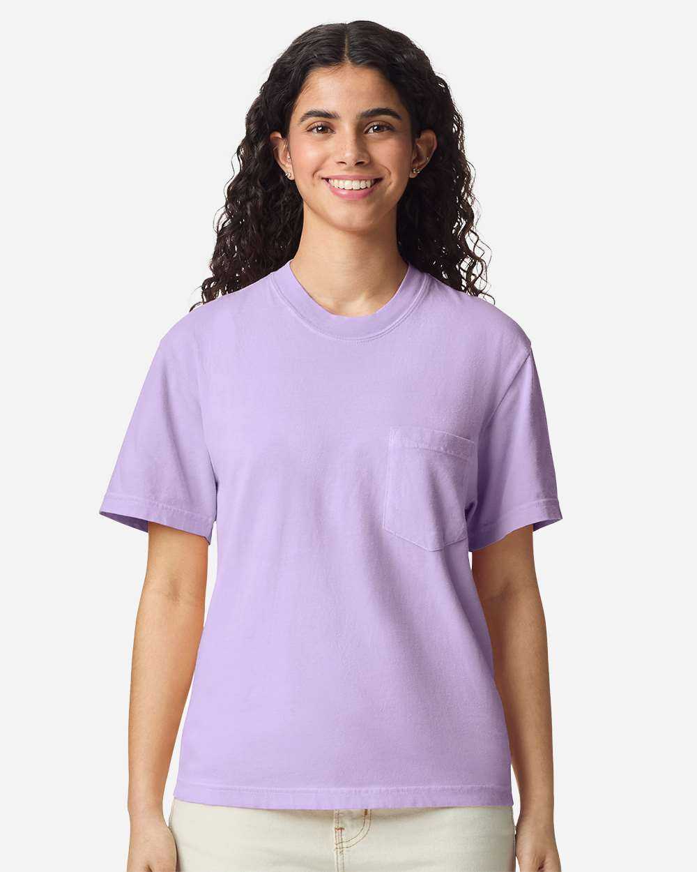 Comfort Colors Garment-Dyed Heavyweight Pocket T-Shirt 6030