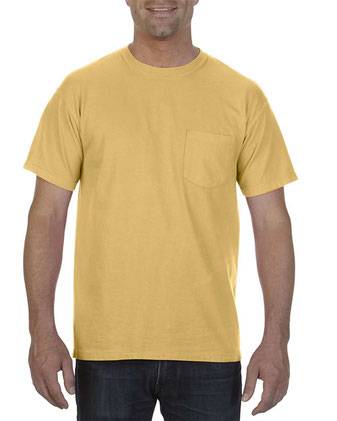 Comfort Colors Garment-Dyed Heavyweight Pocket T-Shirt 6030