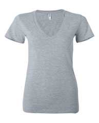 Women’s Jersey Deep V-Neck Tee