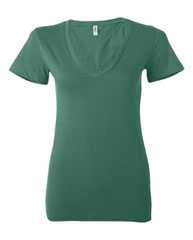 Women’s Jersey Deep V-Neck Tee