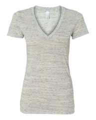 Women’s Jersey Deep V-Neck Tee