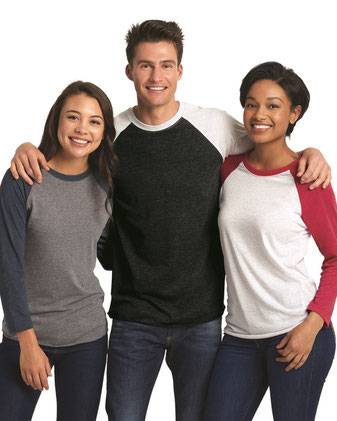 Triblend Three-Quarter Raglan T-Shirt