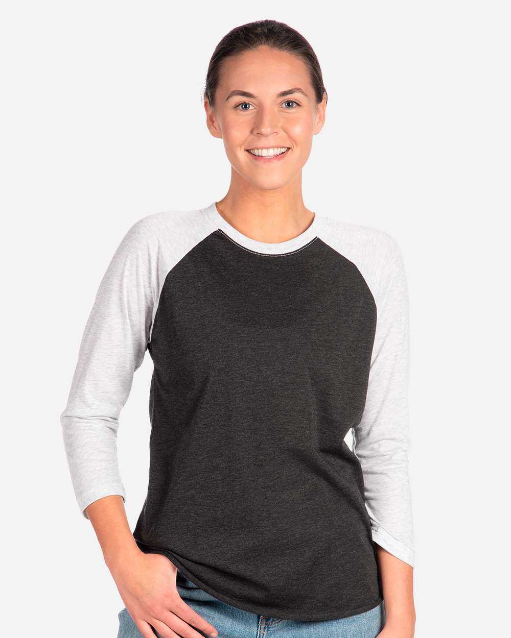 Next Level Triblend Three-Quarter Raglan T-Shirt 6051