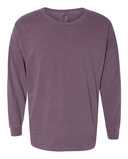 Garment-Dyed Drop-Shoulder Long Sleeve T-Shirt