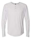Next Level Triblend Henley 6072