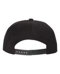 Flat Bill Snapback Cap