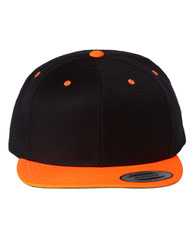 Flat Bill Snapback Cap