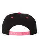 Flat Bill Snapback Cap