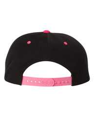 Flat Bill Snapback Cap