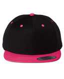 Flat Bill Snapback Cap