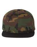 Flat Bill Snapback Cap