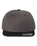 Flat Bill Snapback Cap
