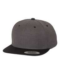 Flat Bill Snapback Cap
