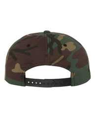 Flat Bill Snapback Cap