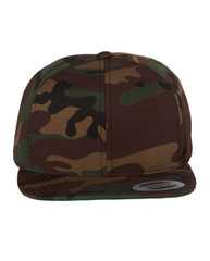 Flat Bill Snapback Cap