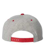 Flat Bill Snapback Cap