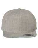 Flat Bill Snapback Cap