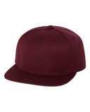 Flat Bill Snapback Cap