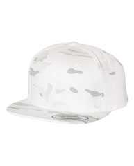 Flat Bill Snapback Cap