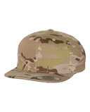 Flat Bill Snapback Cap
