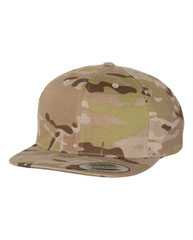 Flat Bill Snapback Cap