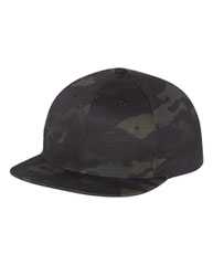 Flat Bill Snapback Cap