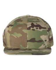 Flat Bill Snapback Cap