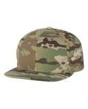Flat Bill Snapback Cap