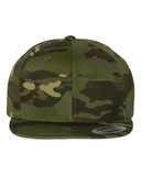 Flat Bill Snapback Cap