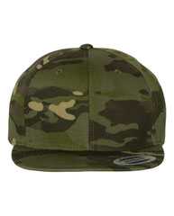 Flat Bill Snapback Cap